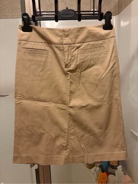 GAP Beige Pencil Skirt